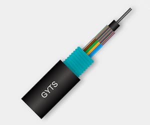 松套层绞式金属加强金属铠装光缆(GYTS)