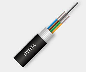 松套层绞式金属加强金属铠装光缆(GYDTA)