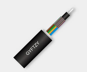 松套层绞式非金属加强芯非铠装光缆(GYFTZY)
